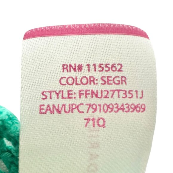 No Boundaries Blouse Juniors XL (15-17) Green Lace-Trimmed SS Poly Spandex Blend - Picture 5 of 10